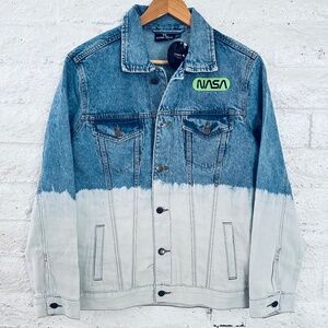 Men's "Give Me Space" Denim Jacket Size S